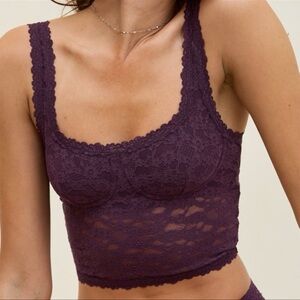 Aerie Lace Bralette in Rich Plum